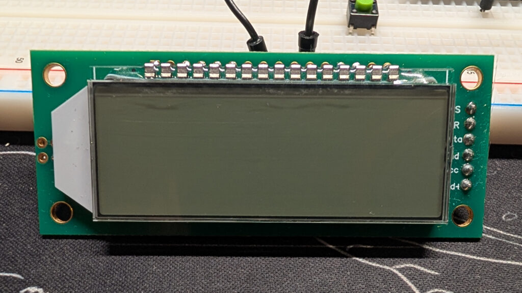 LCD dev board front
