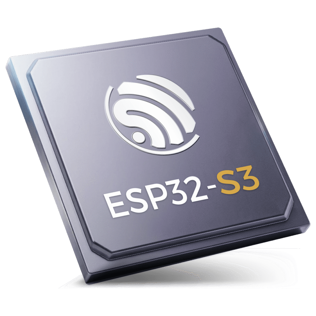 rendering of ESP32-S3 chip